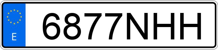 Numer rejestracyjny 6877NHH posiada PEUGEOT 2008