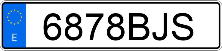 Numer rejestracyjny 6878BJS posiada CITROEN XSARA Numer rejestracyjny 6878BJS posiada CITROEN XSARA