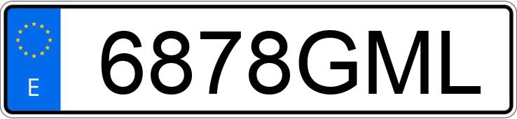 Numer rejestracyjny 6878GML posiada OPEL ASTRA Numer rejestracyjny 6878GML posiada OPEL ASTRA