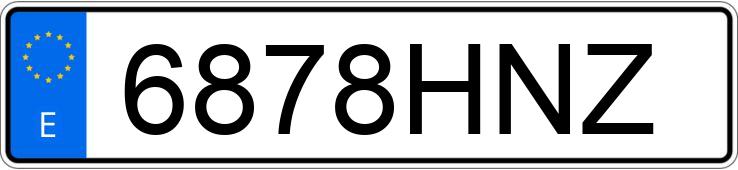 Numer rejestracyjny 6878HNZ posiada NISSAN QASHQAI Numer rejestracyjny 6878HNZ posiada NISSAN QASHQAI