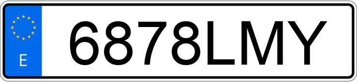 Numer rejestracyjny 6878LMY posiada CUPRA ATECA