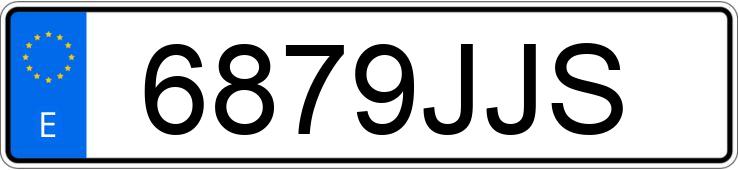 Numer rejestracyjny 6879JJS posiada BMW SERIE 4