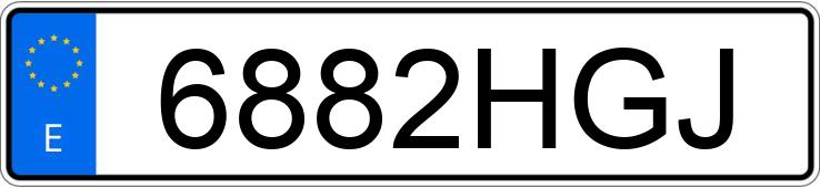 Numer rejestracyjny 6882HGJ posiada SKODA OCTAVIA Numer rejestracyjny 6882HGJ posiada SKODA OCTAVIA