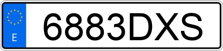 Numer rejestracyjny 6883DXS posiada JINLUN JL 125 Numer rejestracyjny 6883DXS posiada JINLUN JL 125