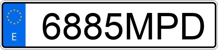Numer rejestracyjny 6885MPD posiada CITROEN C3 AIRCROSS