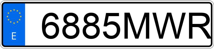 Numer rejestracyjny 6885MWR posiada AUDI RS5 Numer rejestracyjny 6885MWR posiada AUDI RS5