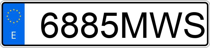 Numer rejestracyjny 6885MWS posiada RIEJU TANGO Numer rejestracyjny 6885MWS posiada RIEJU TANGO