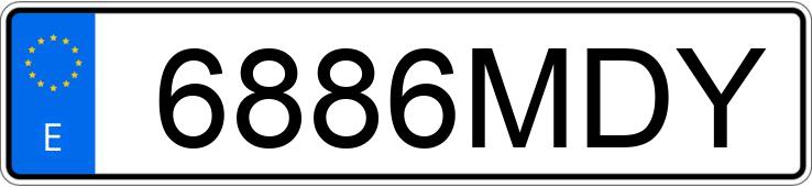 Numer rejestracyjny 6886MDY posiada RENAULT EXPRESS Numer rejestracyjny 6886MDY posiada RENAULT EXPRESS