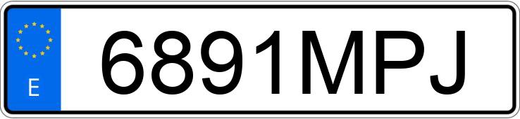 Numer rejestracyjny 6891MPJ posiada PEUGEOT 508