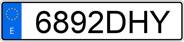 Numer rejestracyjny 6892DHY posiada SEAT LEON Numer rejestracyjny 6892DHY posiada SEAT LEON