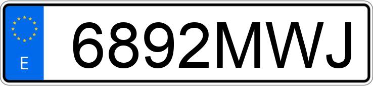 Numer rejestracyjny 6892MWJ posiada FORD FOCUS Numer rejestracyjny 6892MWJ posiada FORD FOCUS