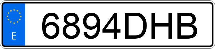 Numer rejestracyjny 6894DHB posiada IVECO DAILY Numer rejestracyjny 6894DHB posiada IVECO DAILY