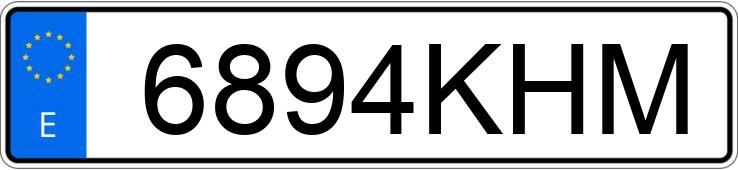 Numer rejestracyjny 6894KHM posiada AUDI RS3 SPORTBACK Numer rejestracyjny 6894KHM posiada AUDI RS3 SPORTBACK