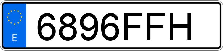 Numer rejestracyjny 6896FFH posiada SEAT LEON