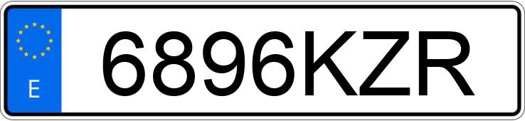 Numer rejestracyjny 6896KZR posiada OPEL CROSSLAND X