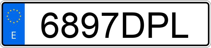 Numer rejestracyjny 6897DPL posiada MINI MINI Numer rejestracyjny 6897DPL posiada MINI MINI