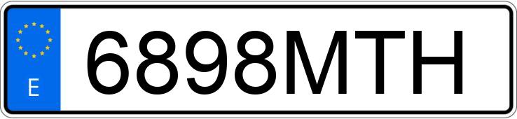 Numer rejestracyjny 6898MTH posiada HYUNDAI TUCSON Numer rejestracyjny 6898MTH posiada HYUNDAI TUCSON