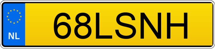 Il numero di registrazione 68LSNH ha OPEL ASTRA-G-CC
