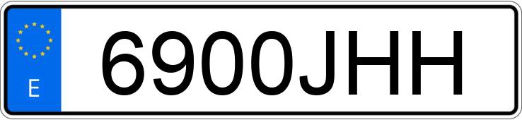 Numer rejestracyjny 6900JHH posiada BMW SERIE 1 Numer rejestracyjny 6900JHH posiada BMW SERIE 1