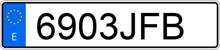 Numer rejestracyjny 6903JFB posiada MERCEDES VITO Numer rejestracyjny 6903JFB posiada MERCEDES VITO