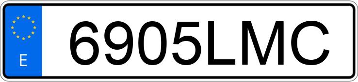 Numer rejestracyjny 6905LMC posiada AUDI RS6