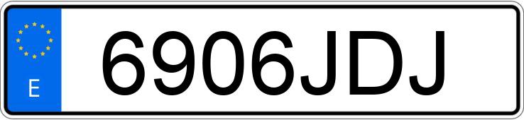 Numer rejestracyjny 6906JDJ posiada PEUGEOT 308