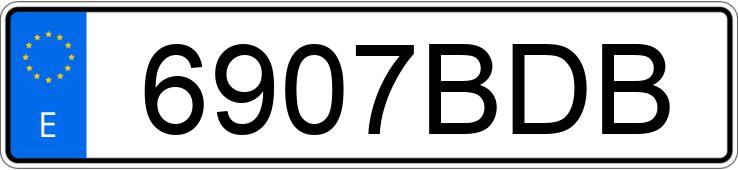 Numer rejestracyjny 6907BDB posiada LAND ROVER DISCOVERY Numer rejestracyjny 6907BDB posiada LAND ROVER DISCOVERY