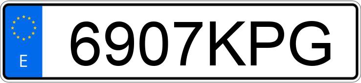 Numer rejestracyjny 6907KPG posiada MERCEDES GLC (253) Numer rejestracyjny 6907KPG posiada MERCEDES GLC (253)