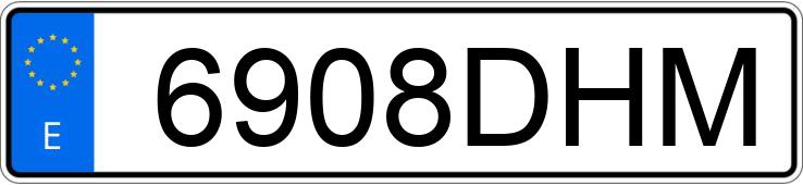 Numer rejestracyjny 6908DHM posiada SEAT IBIZA Numer rejestracyjny 6908DHM posiada SEAT IBIZA