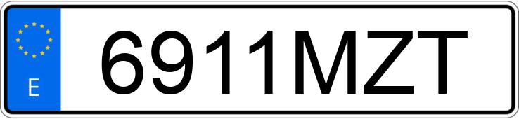 Numer rejestracyjny 6911MZT posiada IVECO STRALIS Numer rejestracyjny 6911MZT posiada IVECO STRALIS