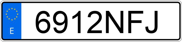 Numer rejestracyjny 6912NFJ posiada FORD PUMA Numer rejestracyjny 6912NFJ posiada FORD PUMA