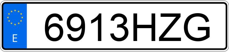 Numer rejestracyjny 6913HZG posiada BMW SERIE 5 Numer rejestracyjny 6913HZG posiada BMW SERIE 5