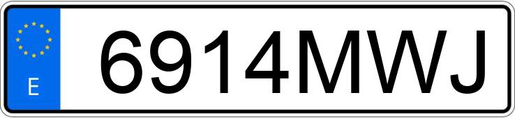 Numer rejestracyjny 6914MWJ posiada FORD FOCUS Numer rejestracyjny 6914MWJ posiada FORD FOCUS