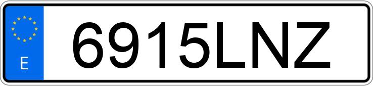 Numer rejestracyjny 6915LNZ posiada CITROEN BERLINGO