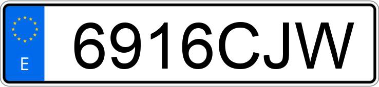 Numer rejestracyjny 6916CJW posiada BMW SERIE 5 Numer rejestracyjny 6916CJW posiada BMW SERIE 5