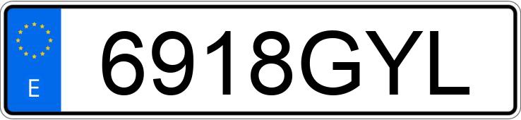 Numer rejestracyjny 6918GYL posiada FORD FOCUS C-MAX Numer rejestracyjny 6918GYL posiada FORD FOCUS C-MAX