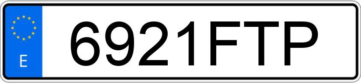 Numer rejestracyjny 6921FTP posiada MAZDA MX-30 Numer rejestracyjny 6921FTP posiada MAZDA MX-30