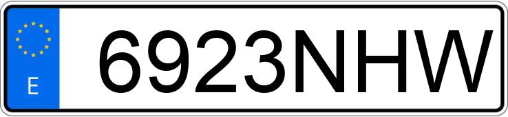 Numer rejestracyjny 6923NHW posiada MAZDA MX-5 Numer rejestracyjny 6923NHW posiada MAZDA MX-5