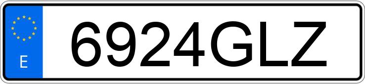 Numer rejestracyjny 6924GLZ posiada RENAULT MEGANE COUPE Numer rejestracyjny 6924GLZ posiada RENAULT MEGANE COUPE