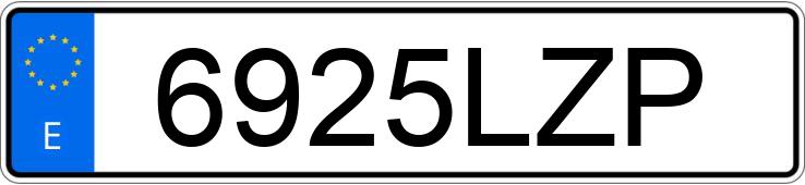 Numer rejestracyjny 6925LZP posiada TOYOTA LAND CRUISER Numer rejestracyjny 6925LZP posiada TOYOTA LAND CRUISER