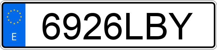 Numer rejestracyjny 6926LBY posiada MINI MINI Numer rejestracyjny 6926LBY posiada MINI MINI