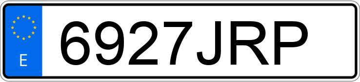 Numer rejestracyjny 6927JRP posiada BUGATTI VEYRON