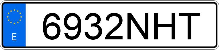 Numer rejestracyjny 6932NHT posiada AUDI A3 ALLSTREET