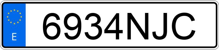 Numer rejestracyjny 6934NJC posiada MERCEDES GLC (254) Numer rejestracyjny 6934NJC posiada MERCEDES GLC (254)