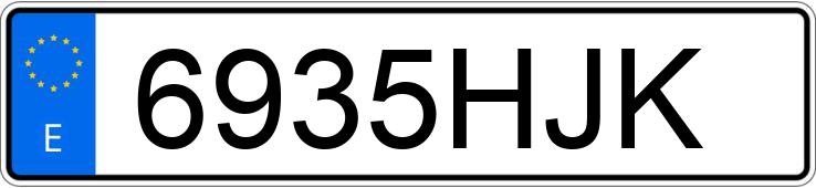 Numer rejestracyjny 6935HJK posiada VOLKSWAGEN POLO Numer rejestracyjny 6935HJK posiada VOLKSWAGEN POLO