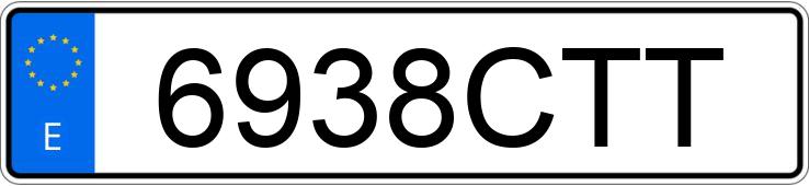 Numer rejestracyjny 6938CTT posiada RENAULT CLIO Numer rejestracyjny 6938CTT posiada RENAULT CLIO