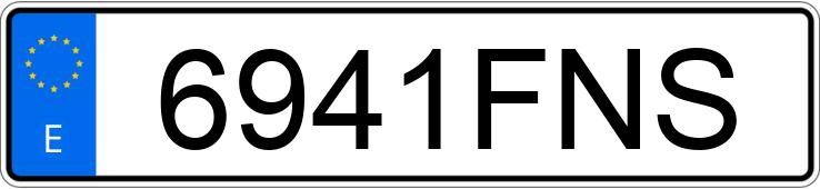 Numer rejestracyjny 6941FNS posiada SUZUKI GRAND VITARA Numer rejestracyjny 6941FNS posiada SUZUKI GRAND VITARA