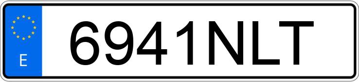 Numer rejestracyjny 6941NLT posiada RENAULT AUSTRAL