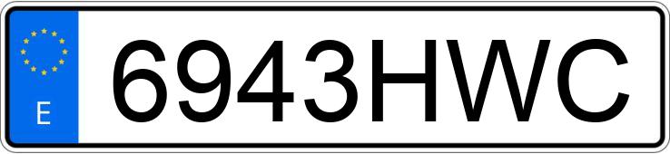 Numer rejestracyjny 6943HWC posiada RENAULT MEGANE Numer rejestracyjny 6943HWC posiada RENAULT MEGANE