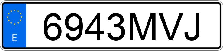 Numer rejestracyjny 6943MVJ posiada RENAULT CLIO Numer rejestracyjny 6943MVJ posiada RENAULT CLIO